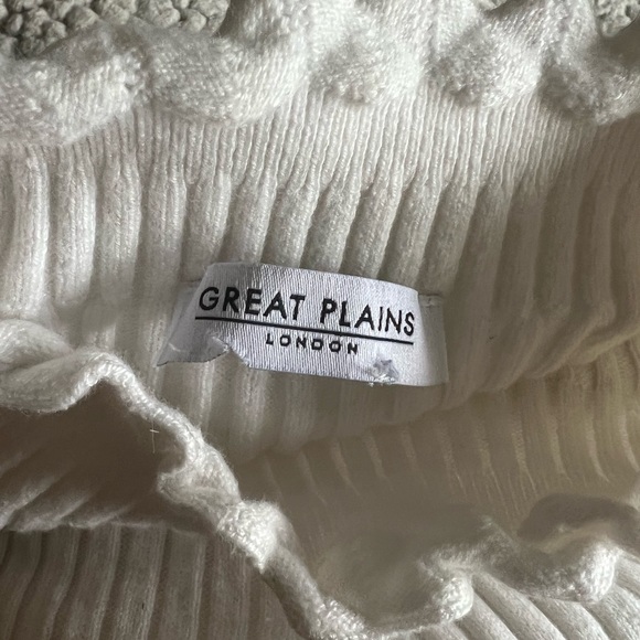 White Turtleneck, Size XS/S - Picture 3 of 3